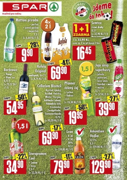 leták Interspar nabídka Spar od 25.6.2014 strana 1 leták Interspar nabídka Spar od 25.6.2014 strana 1
