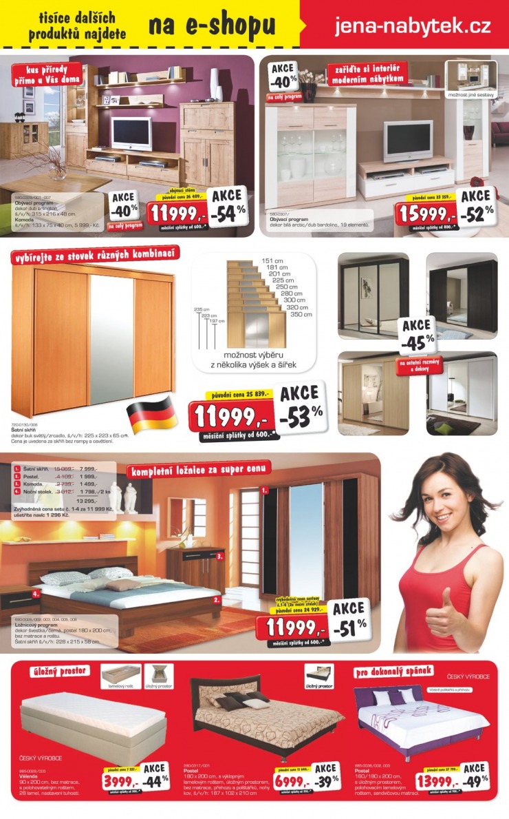leták Jena nábytek Aktuální leták od 25.6.2014 strana 1 leták Jena nábytek Aktuální leták od 25.6.2014 strana 1