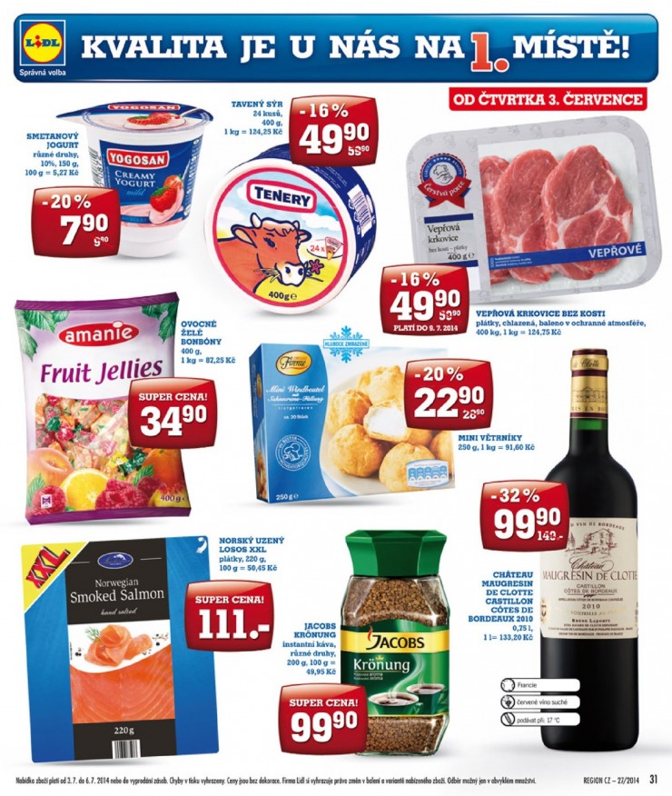 let�k Lidl Ak�n� nab�dka od 30.6.2014 strana 1