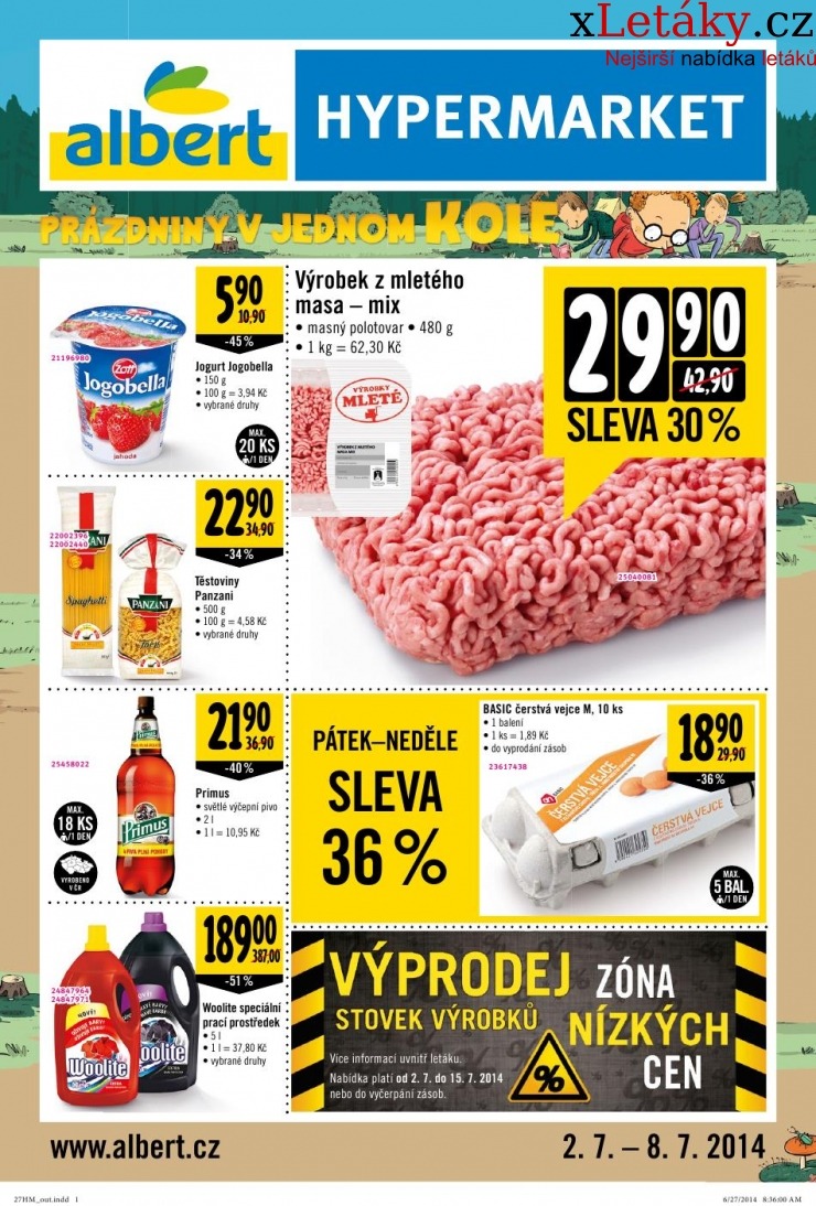 leták Albert Hypermarket leták strana 1 leták Albert Hypermarket leták strana 1