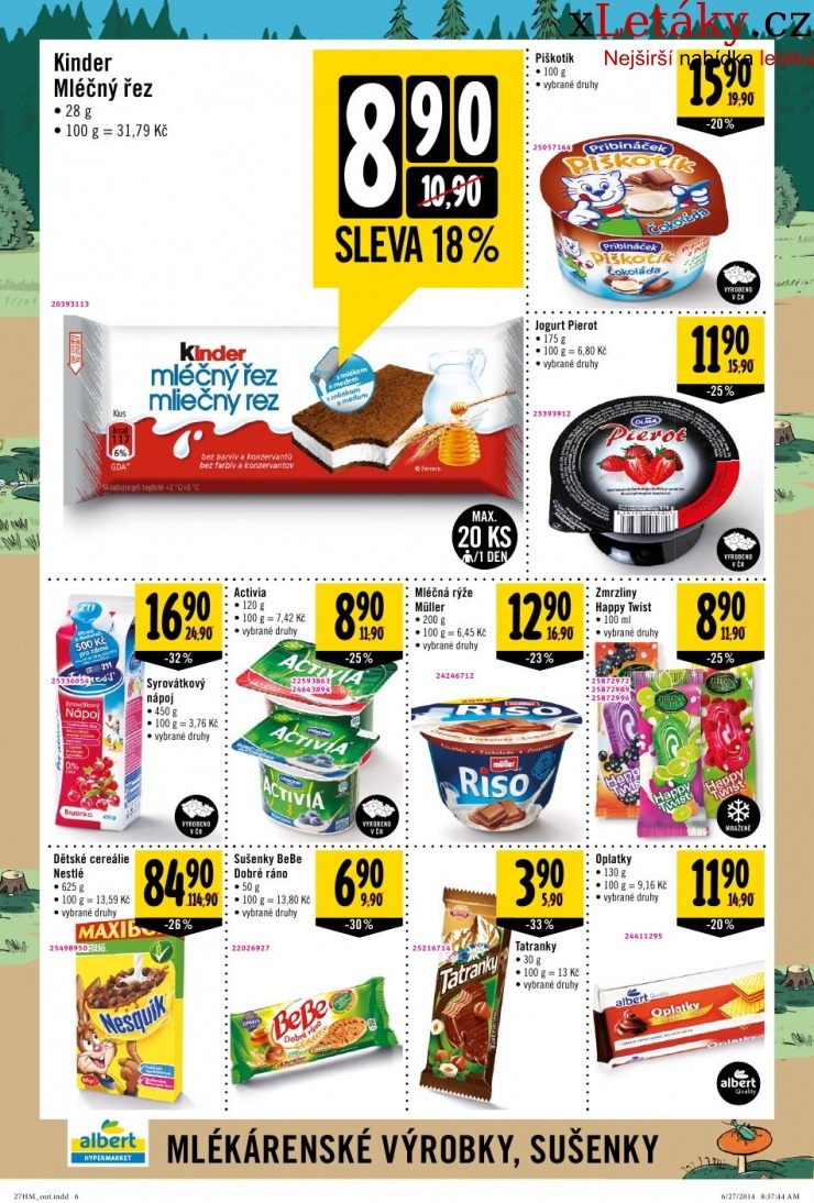 leták Albert Hypermarket leták strana 1 leták Albert Hypermarket leták strana 1