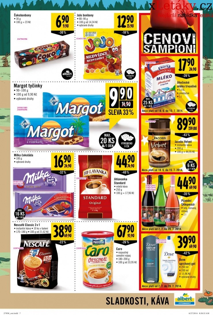 leták Albert Hypermarket leták strana 1 leták Albert Hypermarket leták strana 1