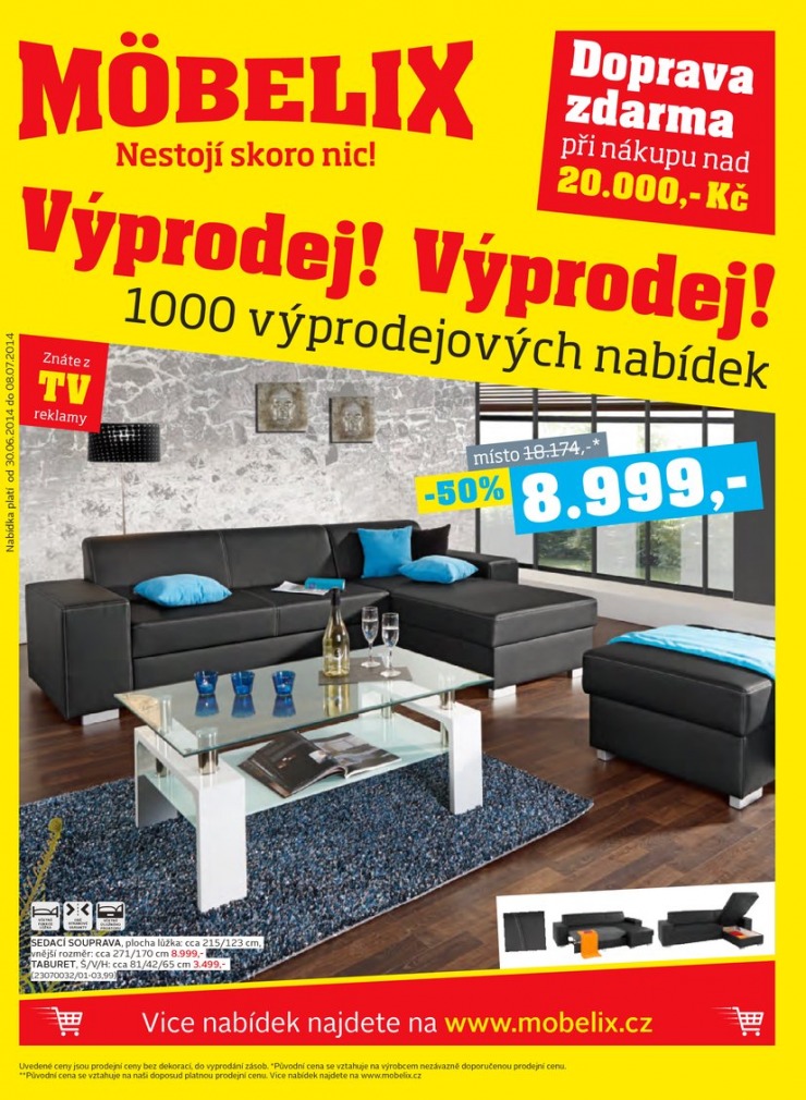 letk Mobelix Aktuln prospekt od 30.6.2014 strana 1