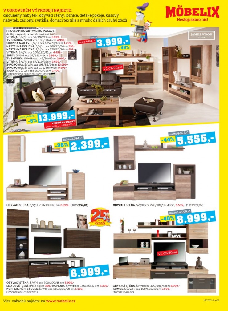 leták Mobelix Aktuální prospekt od 30.6.2014 strana 1 leták Mobelix Aktuální prospekt od 30.6.2014 strana 1
