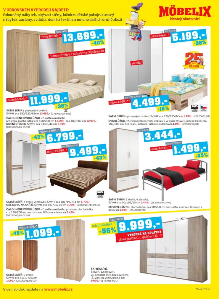 leták Mobelix Aktuální prospekt od 30.6.2014 strana 1 leták Mobelix Aktuální prospekt od 30.6.2014 strana 1