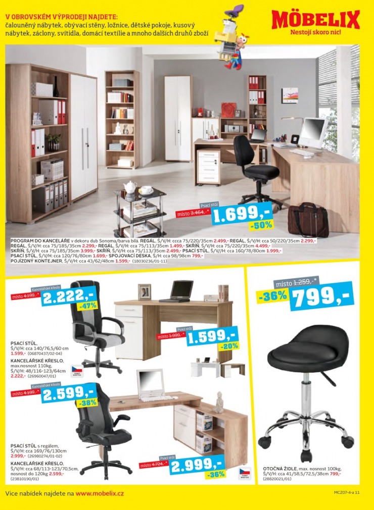 let�k Mobelix Aktu�ln� prospekt od 30.6.2014 strana 1