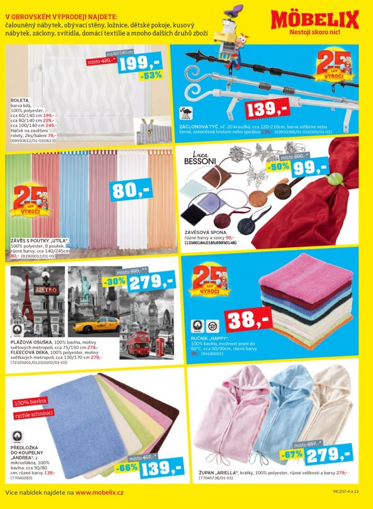 let�k Mobelix Aktu�ln� prospekt od 30.6.2014 strana 1