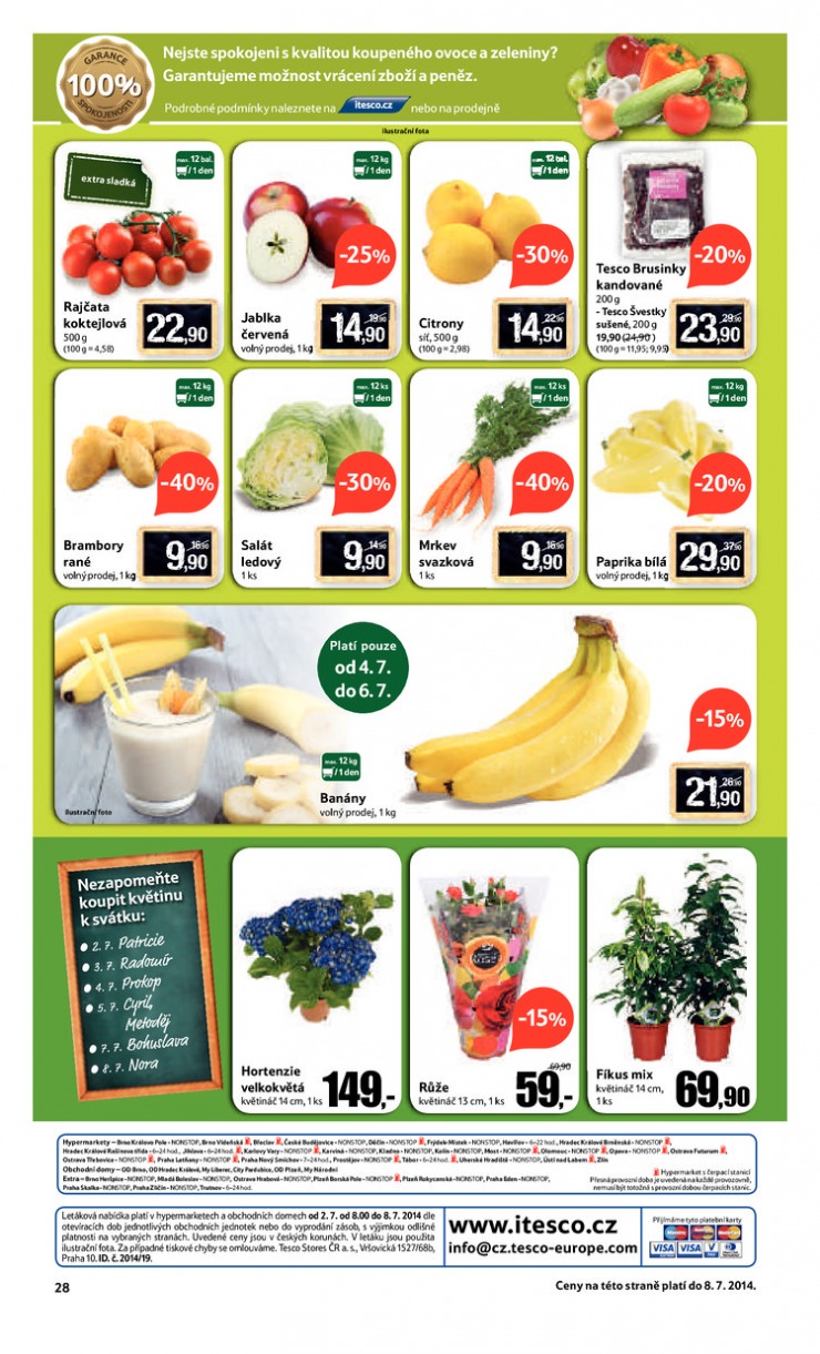 leták Tesco OD od 2.7.2014 strana 1 leták Tesco OD od 2.7.2014 strana 1
