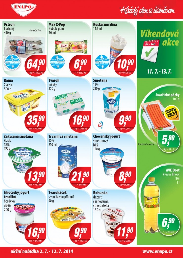 leták Enapo Akční leták od 2.7.2014 strana 1 leták Enapo Akční leták od 2.7.2014 strana 1