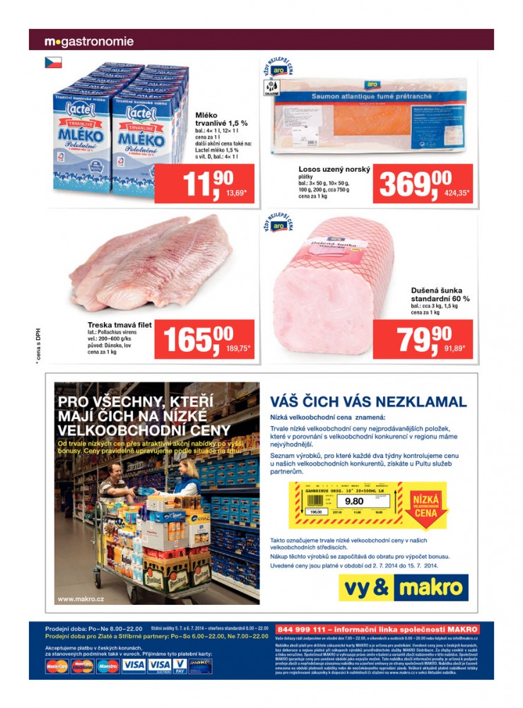 leták Makro Gastronomie čerstvé od 2.7.2014 strana 1 leták Makro Gastronomie čerstvé od 2.7.2014 strana 1