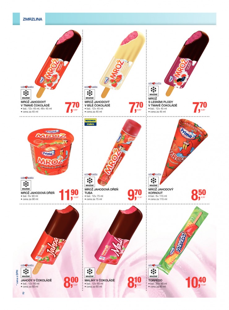 leták Makro Zmrzlina od 2.7.2014 strana 1 leták Makro Zmrzlina od 2.7.2014 strana 1