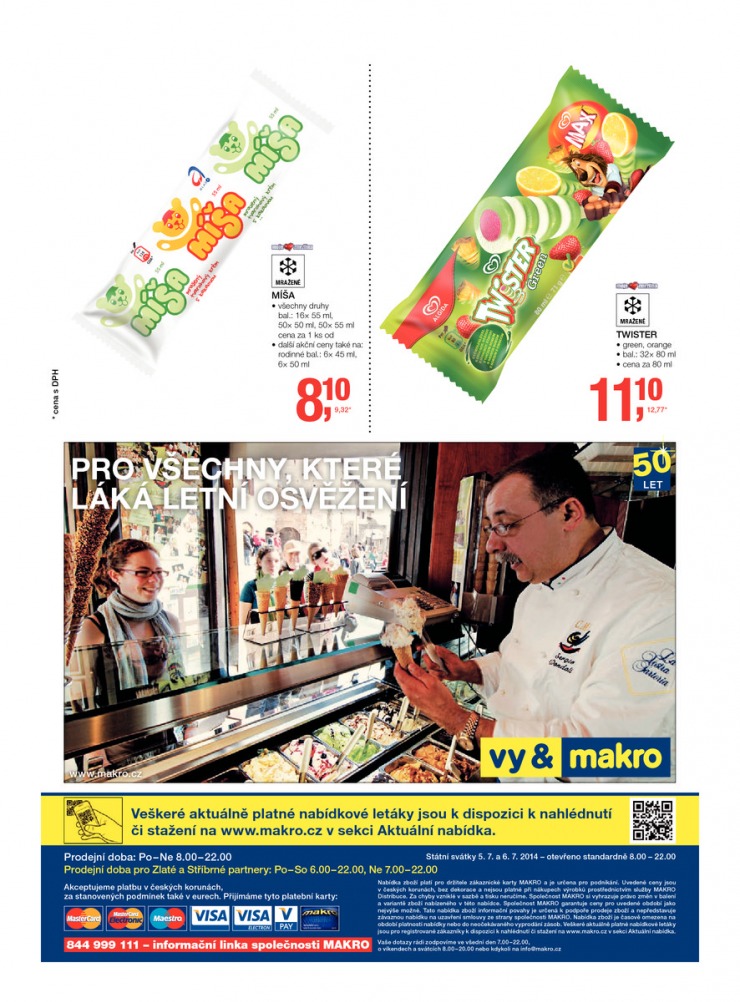 leták Makro Zmrzlina od 2.7.2014 strana 1 leták Makro Zmrzlina od 2.7.2014 strana 1