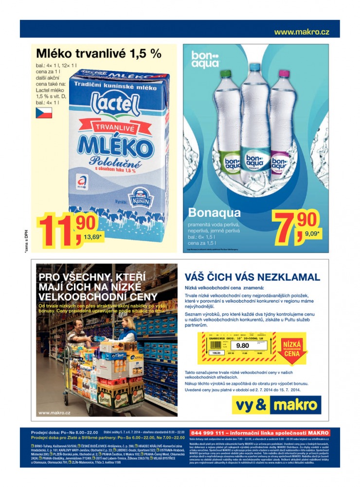 leták Makro Potraviny od 2.7.2014 strana 1 leták Makro Potraviny od 2.7.2014 strana 1