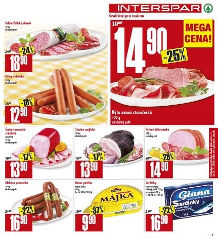 leták Interspar Akční nabídka od 2.7.2014 strana 1 leták Interspar Akční nabídka od 2.7.2014 strana 1