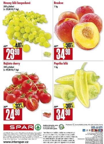 leták Interspar nabídka Spar od 2.7.2014 strana 1 leták Interspar nabídka Spar od 2.7.2014 strana 1