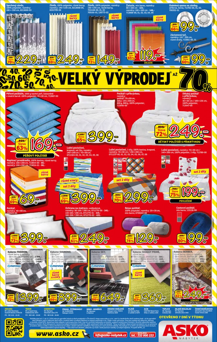 leták Asko nábytek CV, TÁ, ZN od 1.7.2014 strana 1 leták Asko nábytek CV, TÁ, ZN od 1.7.2014 strana 1