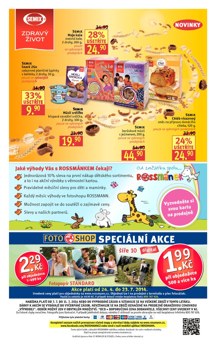 leták Rossmann Leták od 7.7.2014 strana 1 leták Rossmann Leták od 7.7.2014 strana 1