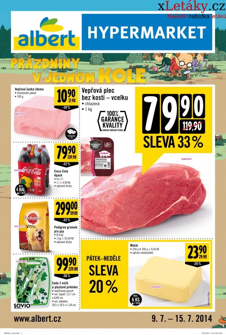 leták Albert Hypermarket leták strana 1 leták Albert Hypermarket leták strana 1