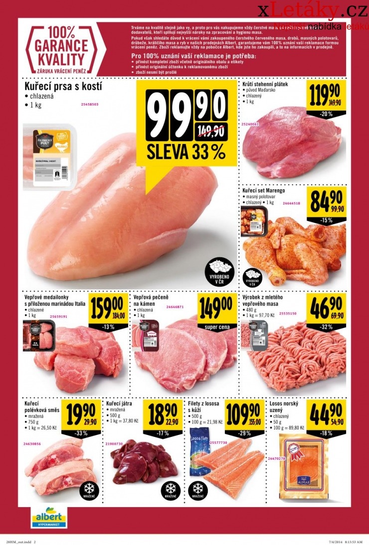 leták Albert Hypermarket leták strana 1 leták Albert Hypermarket leták strana 1