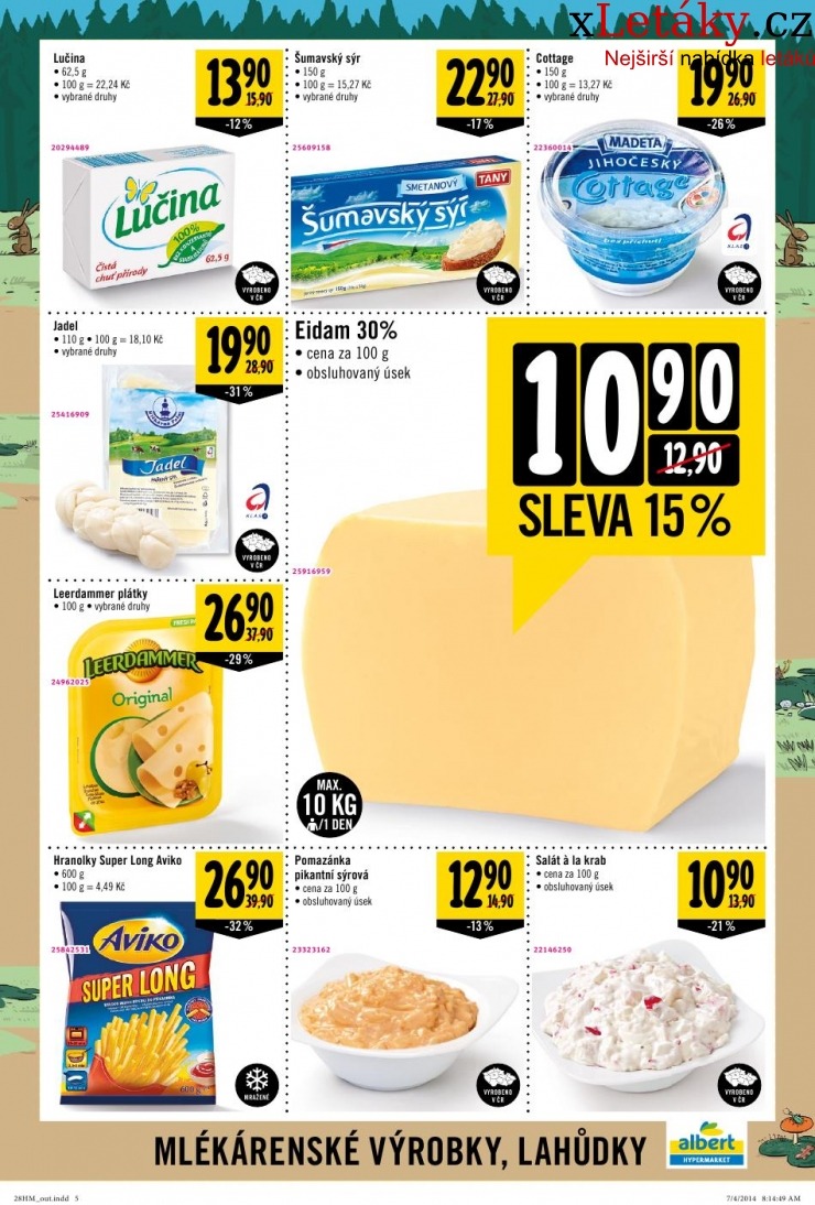 leták Albert Hypermarket leták strana 1 leták Albert Hypermarket leták strana 1