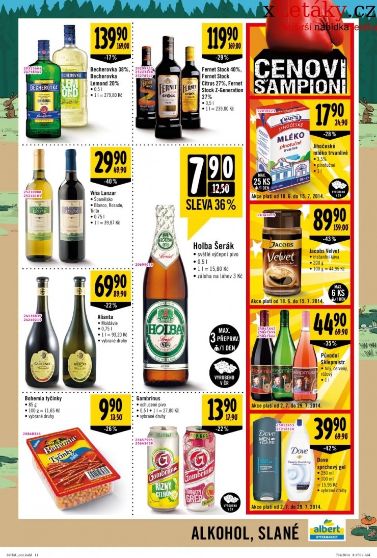 leták Albert Hypermarket leták strana 1 leták Albert Hypermarket leták strana 1