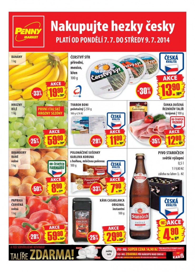 leták Penny Aktuální nabídka od 7.7.2014 strana 1 leták Penny Aktuální nabídka od 7.7.2014 strana 1