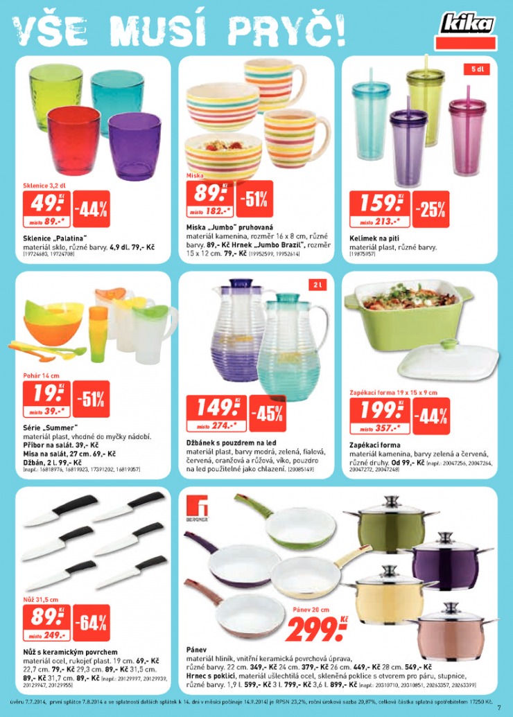 leták Kika Aktuální leták od 7.7.2014 strana 1 leták Kika Aktuální leták od 7.7.2014 strana 1