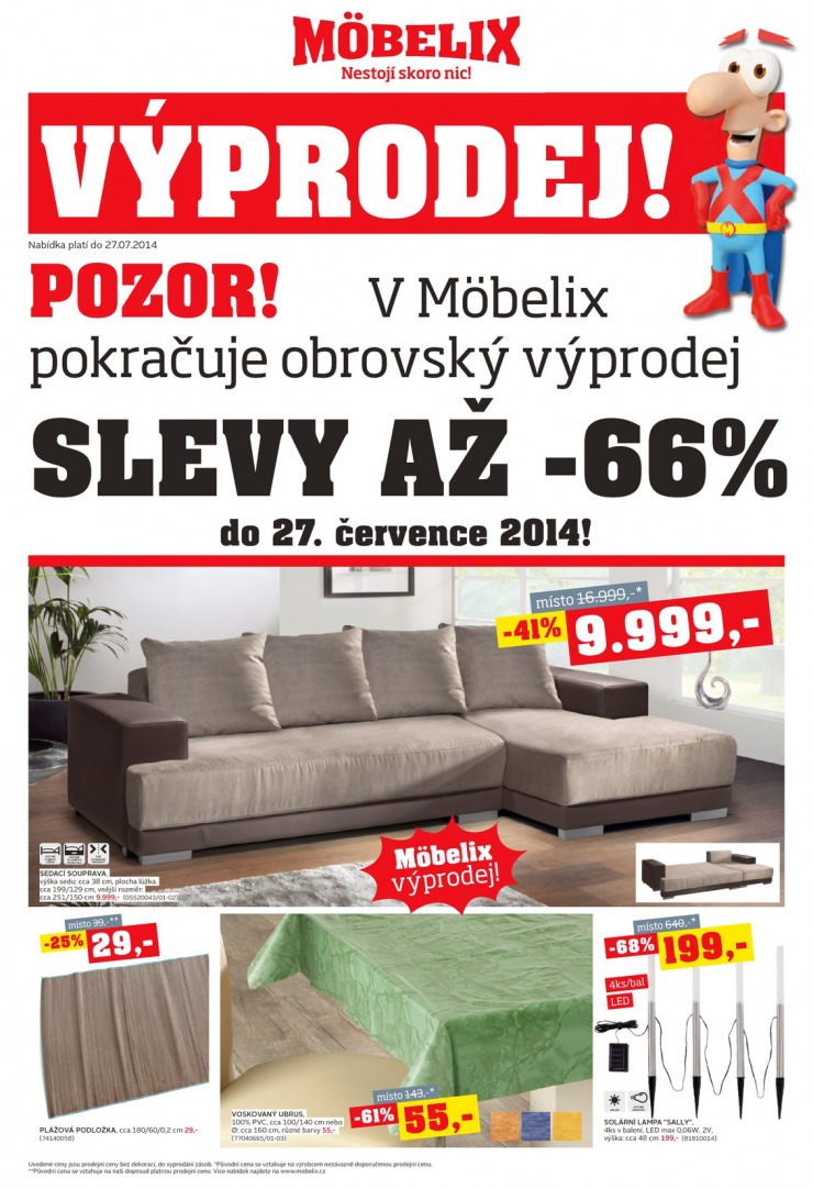 letk Mobelix Aktuln prospekt od 7.7.2014 strana 1