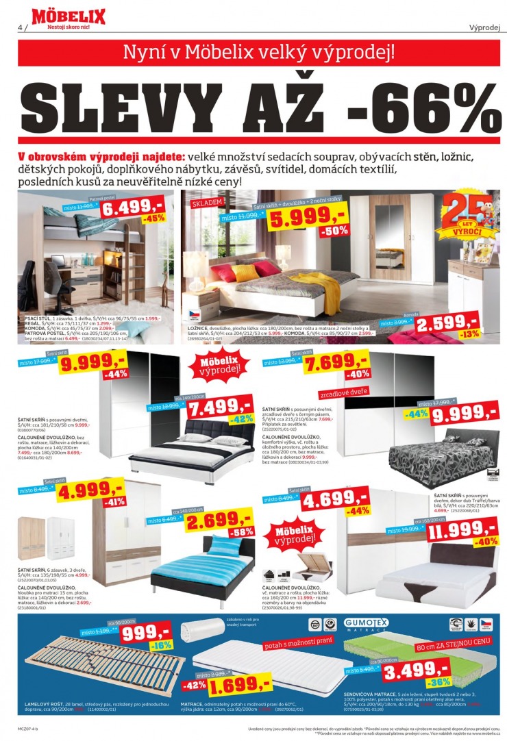 let�k Mobelix Aktu�ln� prospekt od 7.7.2014 strana 1