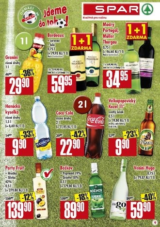 leták Interspar nabídka Spar od 9.7.2014  strana 1 leták Interspar nabídka Spar od 9.7.2014 strana 1