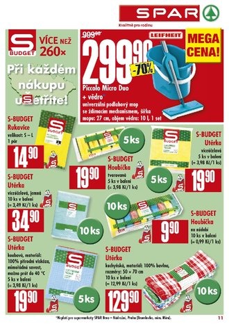 leták Interspar nabídka Spar od 9.7.2014  strana 1 leták Interspar nabídka Spar od 9.7.2014 strana 1