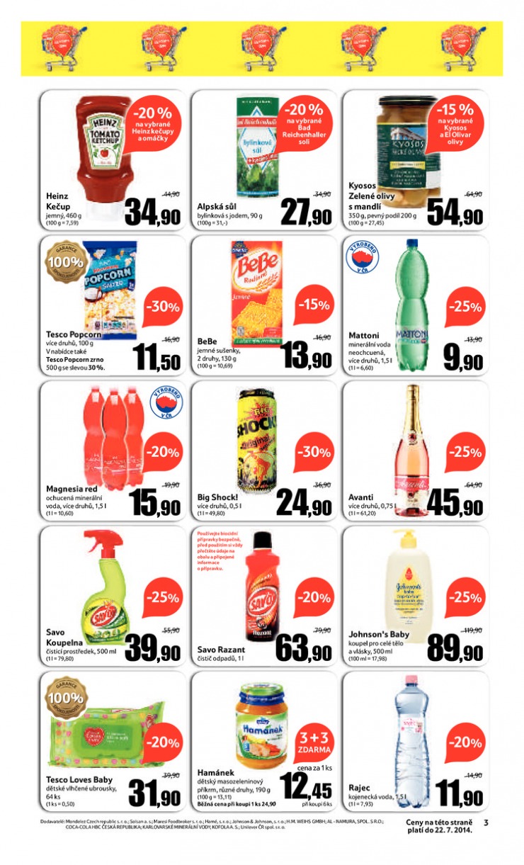 leták Tesco Expres obchody od 9.7.2014 strana 1 leták Tesco Expres obchody od 9.7.2014 strana 1