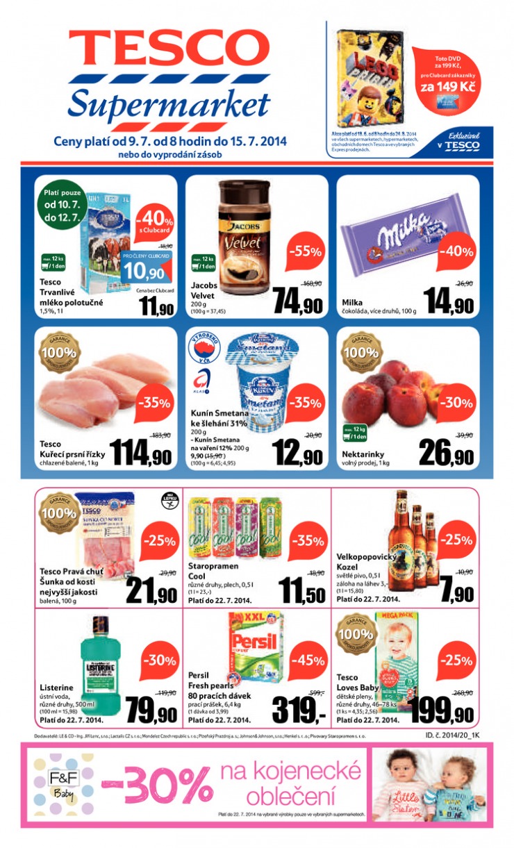 letk Tesco supermarkety od 9.7.2014 strana 1