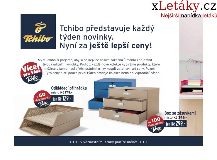 leták Tchibo leták strana 1 leták Tchibo leták strana 1