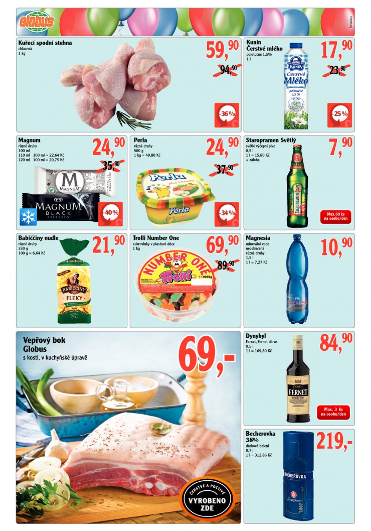 leták Globus Narozeniny od 10.7.2014 strana 1 leták Globus Narozeniny od 10.7.2014 strana 1