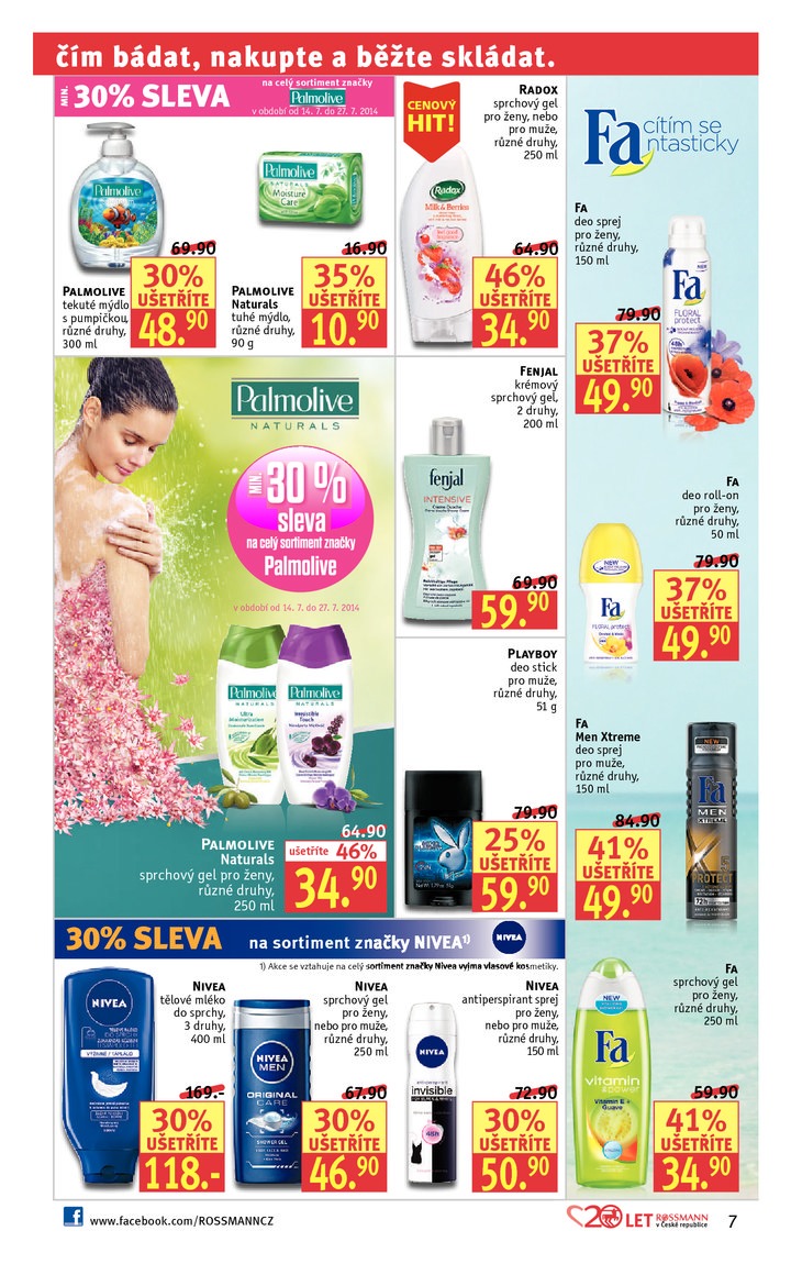 leták Rossmann Leták od 14.7.2014 strana 1 leták Rossmann Leták od 14.7.2014 strana 1