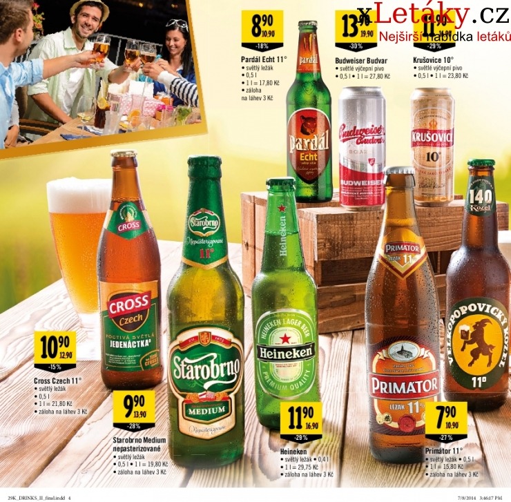 leták Albert Hypermarket - nápoje akční leták strana 1 leták Albert Hypermarket - nápoje akční leták strana 1