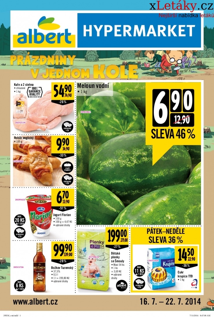 leták Albert Hypermarket akční leták strana 1 leták Albert Hypermarket akční leták strana 1