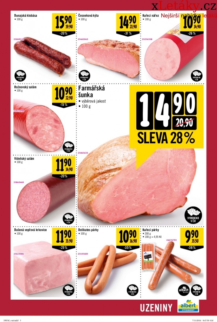 leták Albert Hypermarket akční leták strana 1 leták Albert Hypermarket akční leták strana 1