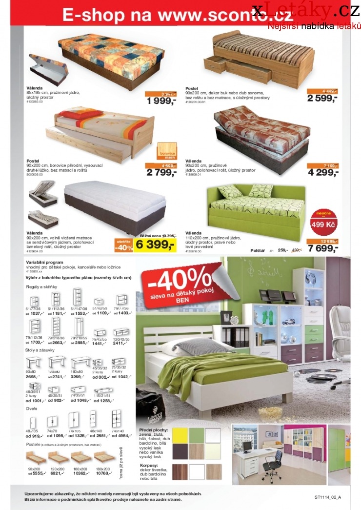 leták Sconto nábytek leták strana 1 leták Sconto nábytek leták strana 1