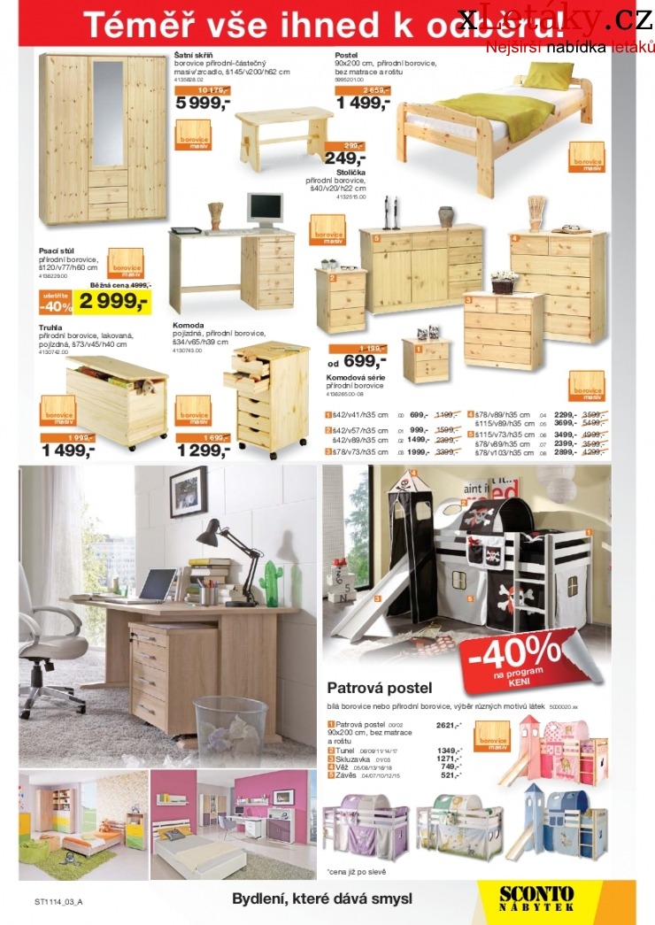 leták Sconto nábytek leták strana 1 leták Sconto nábytek leták strana 1