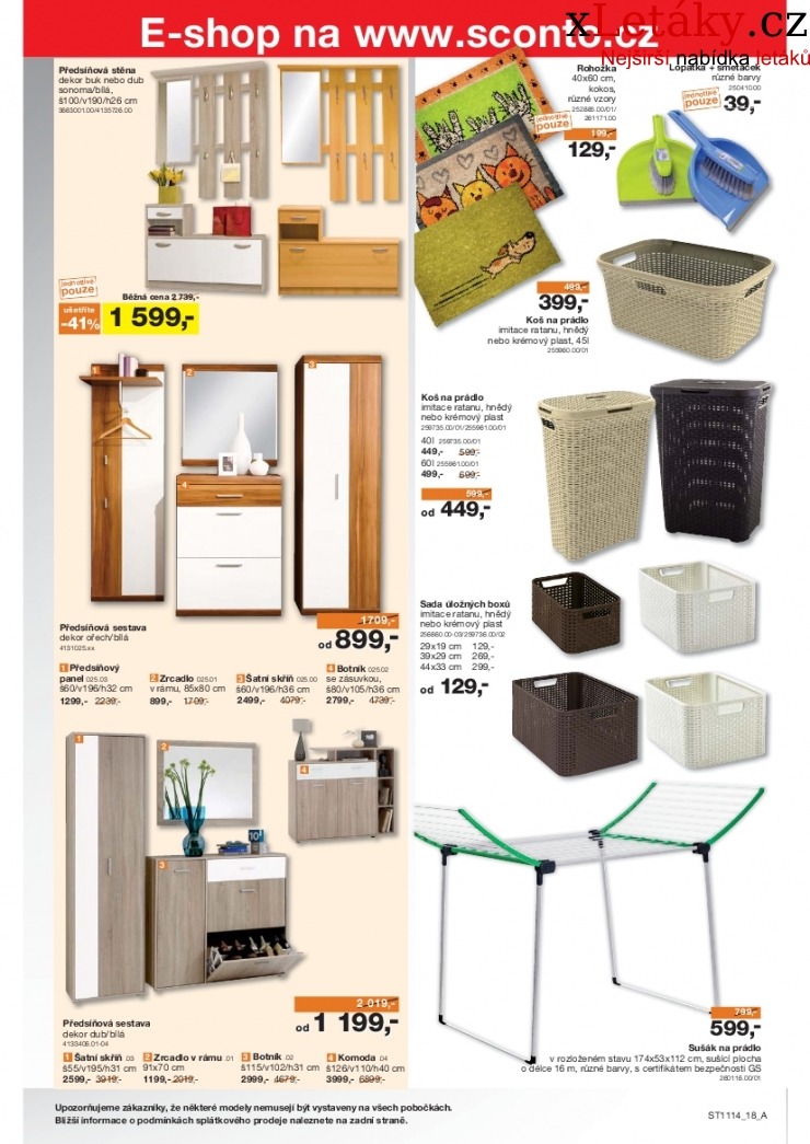 leták Sconto nábytek leták strana 1 leták Sconto nábytek leták strana 1
