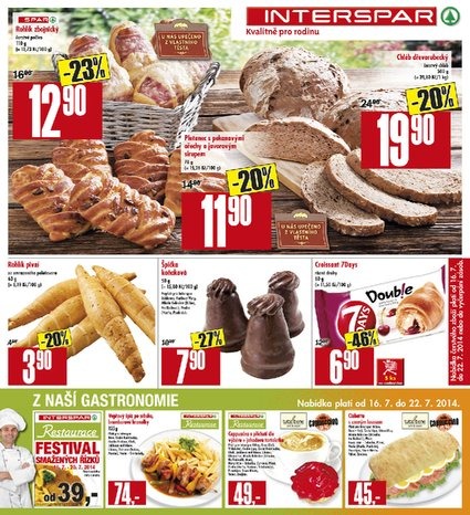 leták Interspar Akční nabídka od 16.7.2014 strana 1 leták Interspar Akční nabídka od 16.7.2014 strana 1
