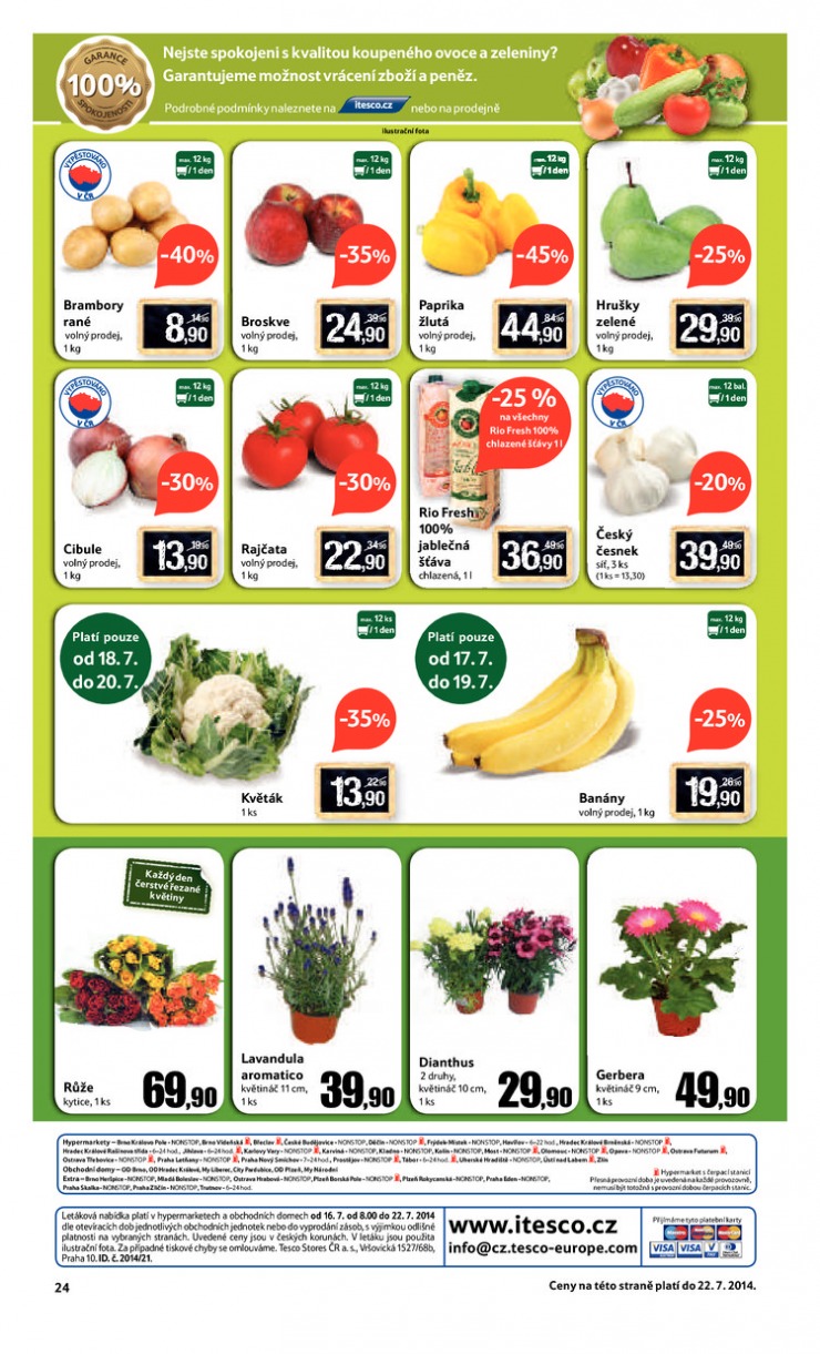 leták Tesco OD od 16.7.2014 strana 1 leták Tesco OD od 16.7.2014 strana 1