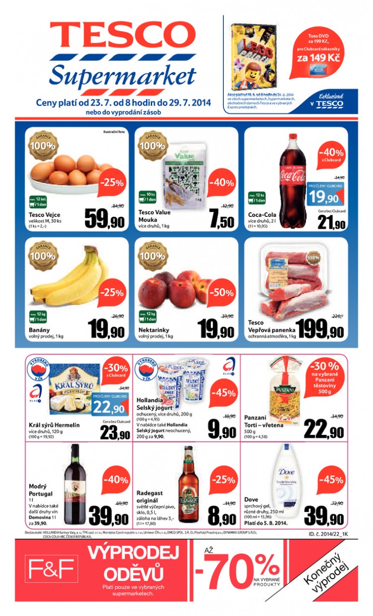 letk Tesco supermarkety od 23.7.2014 strana 1