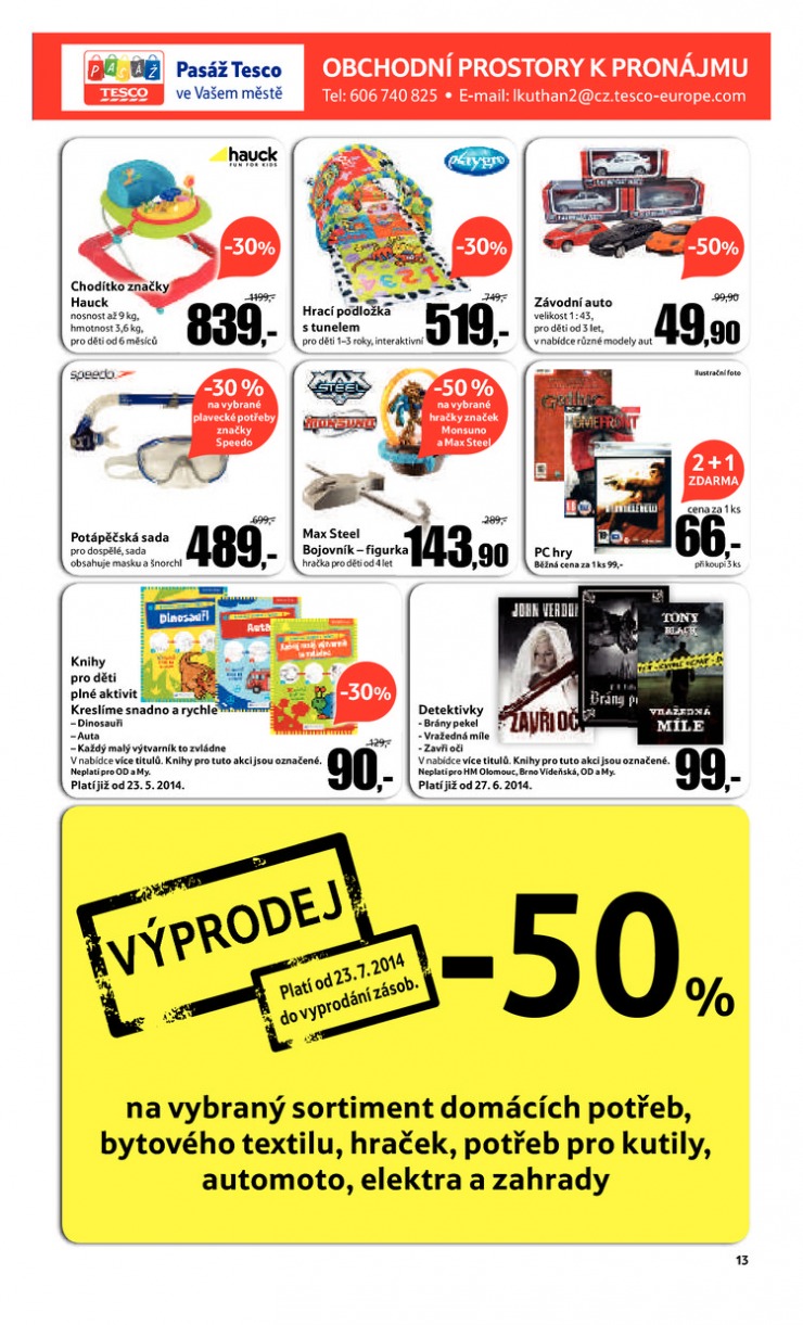 let�k Tesco velk� hypermarkety od 23.7.2014 strana 1