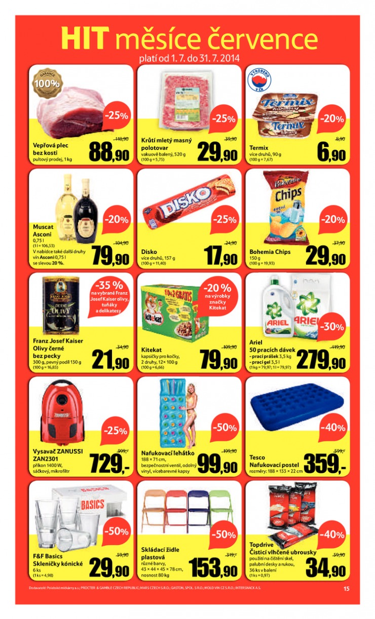 let�k Tesco velk� hypermarkety od 23.7.2014 strana 1
