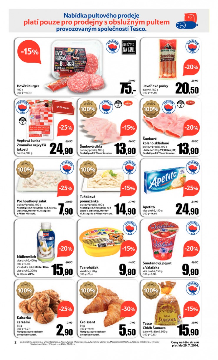 leták Tesco Expres obchody od 23.7.2014 strana 1 leták Tesco Expres obchody od 23.7.2014 strana 1