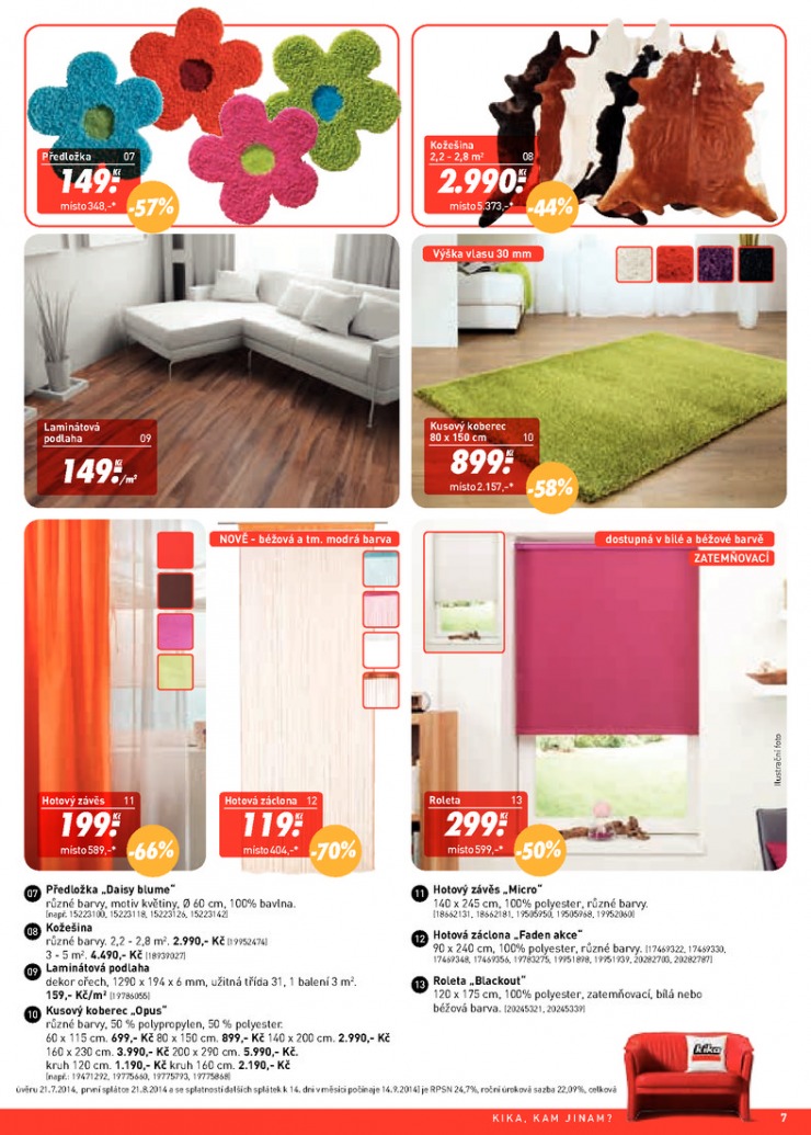 leták Kika Aktuální leták od 21.7.2014 strana 1 leták Kika Aktuální leták od 21.7.2014 strana 1