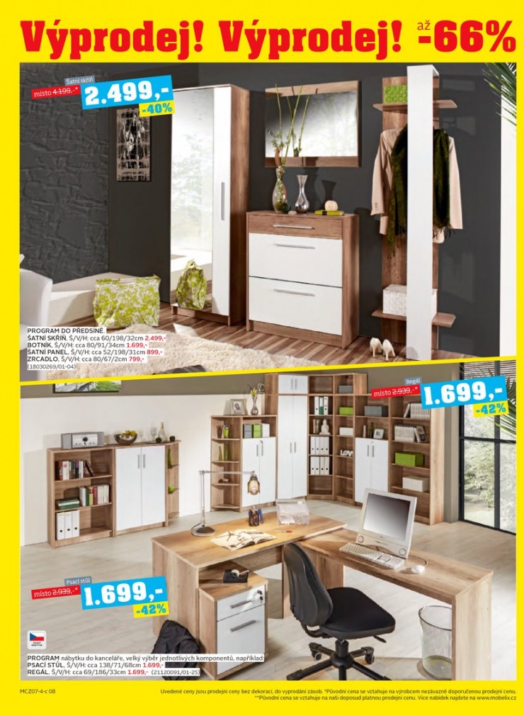 let�k Mobelix Aktu�ln� prospekt od 21.7.2014 strana 1